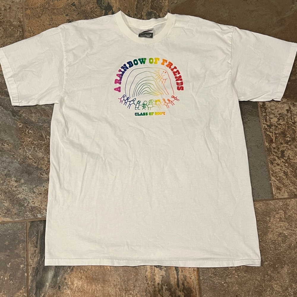 Vintage NIKE a rainbow of friends t shirt men’s large